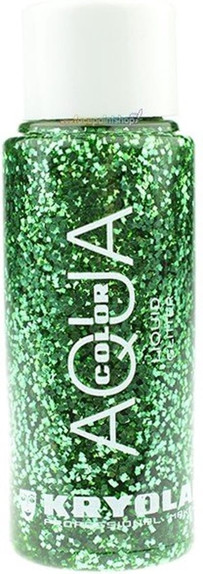 Kryolan Liquid Aquacolor Glitter Groen