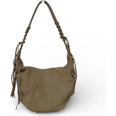 DSTRCT Portland Road Medium Schoudertas Dames - Leer - Beige
