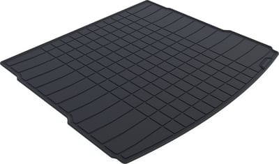 Rubber Kofferbakmat geschikt voor Audi Q5 FY/FYT - 2017-2025 - Uitvoering: SUV | dubbele/hoge laadvloer en bagageruimtepakket incl. net.