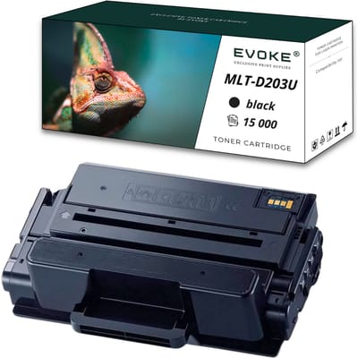 Evoke Compatibele Toner voor Samsung Mlt-D203U Mltd203U 203U Zwart 15000 Pagina's m 4020D m 4020Nd m 4020Nx m 4020Series m 4070Fr