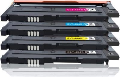 Inkmaster premium XL Multipack Laser toner cartridges voor Samsung CLT-K404S, CLT-C404S, CLT-M404S en CLT-Y404S | Geschikt voor Samsung SL C430, C430W, C430W, C480, C480FN, C480FW, C480W, Samsung Xpress C480, C480FN, C480FW, C480W, C430, C430W