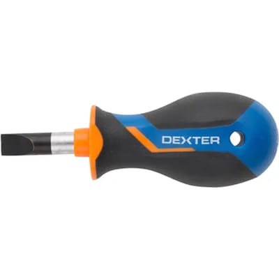 Dexter Schroevendraaier - Sleuf Sl8 - 25mm - Softgrip