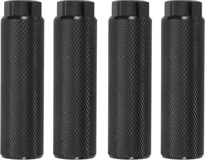 Fiets Pinnen - Voetsteunen Fiets - Extra Ondersteuning - Aluminium Legering - 9 mm As - Zwart