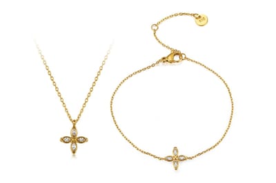 Di Lusso sieradenset collier + armband Ona