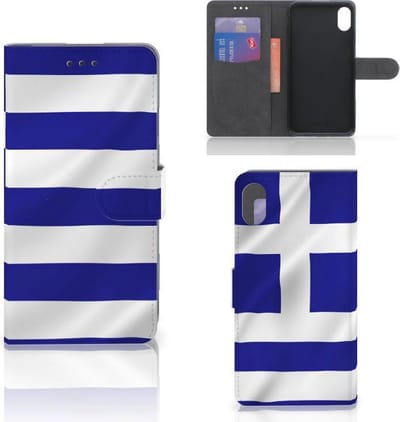 Apple iPhone Xs Max Bookstyle Case Griekenland