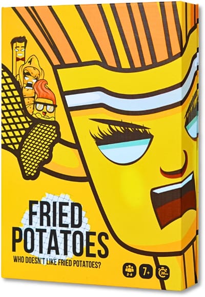 Fried Potatoes Original | Snel Slagenspel | Kaartspel voor Vrienden en Familie | Engelse Versie | 2–6 Spelers | ±25 Minuten