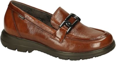 Fluchos -Dames - cognac/caramel - ballerina's & mocassins - maat 39