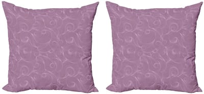 ABAKUHAUS Hipster Kussenhoezen Set (2×40x40) – Tweezijdig bedrukt