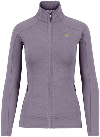 Karpos Odle Fleece Met Volledige Rits Paars S Vrouw