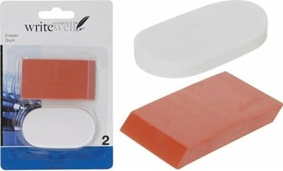 Gum - Wit / Rood - Set van 2