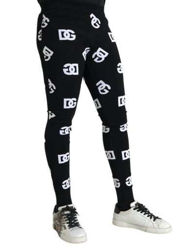 Logo Print Leggings Stijl Pan75061