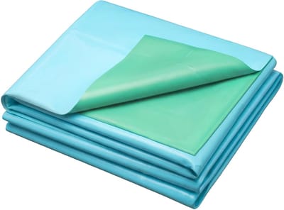6 x 1 m Teichfolie UV-gestabiliseerd voor vijver en beekloop GD-MAR-Akwen Blauw-Groen