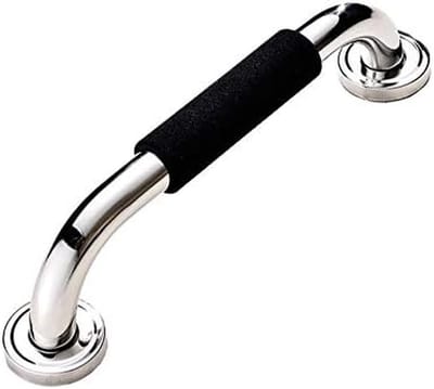 Badkamer Handgreep - Veiligheidshandvat Steun - Veiligheid Verhogen - Antislip PVC Grip - 30 cm - Zwart