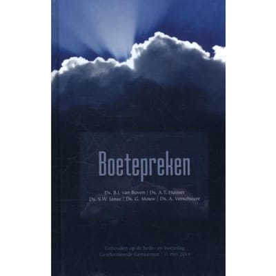 Boetepreken - B.J. van Boven