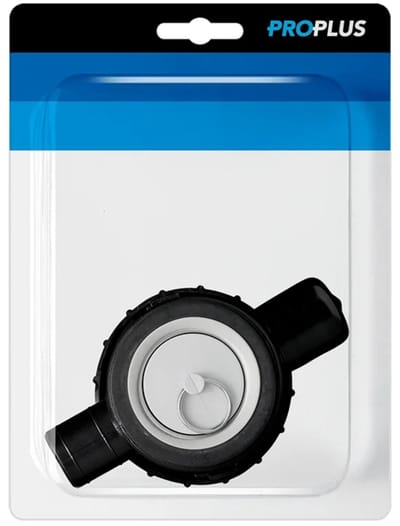 ProPlus Sifon met RVS Zeef - Ø39 mm - Voor Afvalwatersysteem Blister