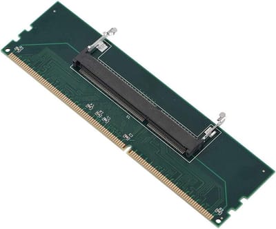 Geheugen Adapterkaart - Laptop naar Desktop - Geheugen Overzetten - DDR3 Compatibel - 204 naar 240 Pin - Groen