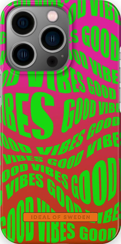 ideal of sweden fashion case geschikt voor Apple iphone 13 pro good vibes