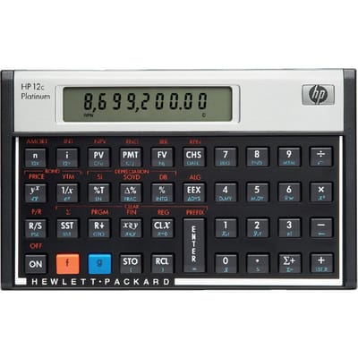 HP 12C Platinum - Bureaurekenmachine
