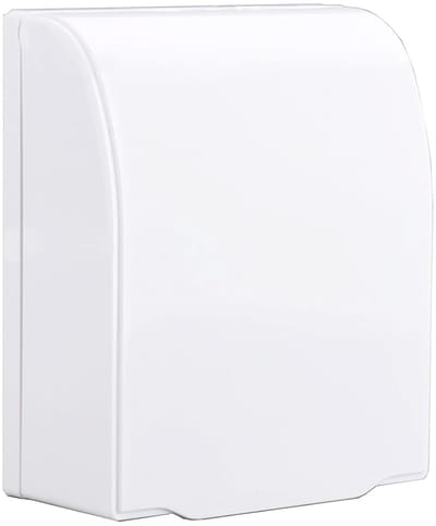 Waterproof Socket Box - Transparante Waterdichte Stekkerdoos - Geschikt voor Badkamers (Wit)