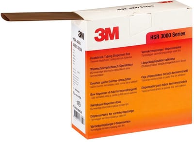 3M™ krimpkous dunwandig Ø18/6mm (3:1) 5 meter bruin - per 3 stuks (7000099184)