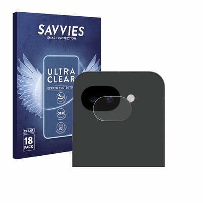 Savvies - Screenprotector voor Google Pixel 10a (ALLEEN Camera Lens) - Folie Beschermfolie transparant 18 Stuks
