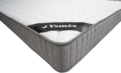 Vente-unique Set 140 x 190 cm bedbodem met opbergruimte + matras van schuim met vormgeheugen met 11 zones, dikte 22 cm - DANEVO van YSMÉE