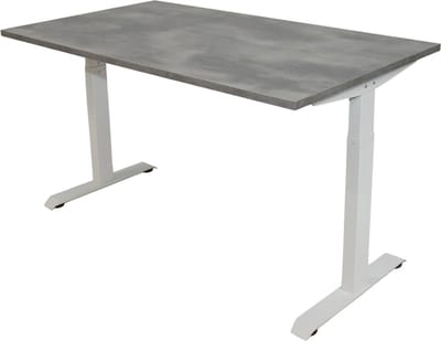 Office Hero® Cosmic - In hoogte verstelbaar bureau wit frame - Game bureau - Computertafel - Werktafel - 120x80 - Oxyd