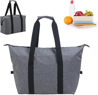 Opvouwbare koeltas - Geïsoleerde lunchtas voor werk, school en strand - Grote capaciteit 20L