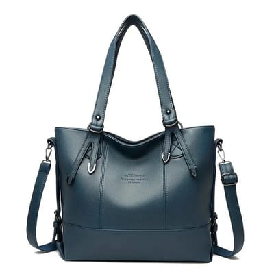 Bovista Handtas Dames - Schoudertas - School - Shopper - Schooltas - Werktas - Blauw