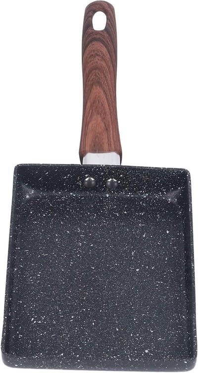 Omelet Pan - Japanse Koekenpan - Ontbijt Maken - Anti-aanbaklaag - Large - Zwart