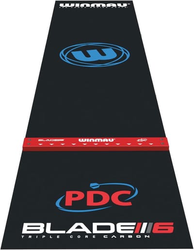 Dartmat met Verhoogde Oche-lijn - Professionele PVC Dartmat Voor verbeterde Precisie