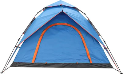 Tent –Familietent - Hoogwaardige Tent - Dubbele Deur Tent - Enkele Laag Volautomatische Outdoor Glamping Tent - Camping Tent – 3-4 Person Tent