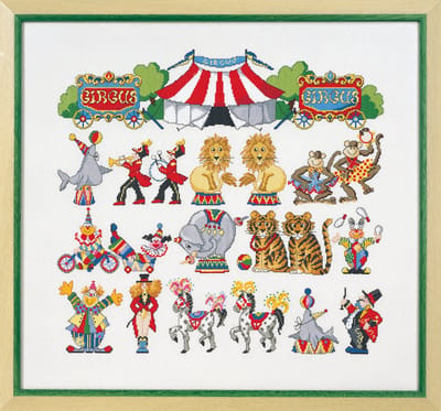 Permin Borduurpakket Circus 70-8410