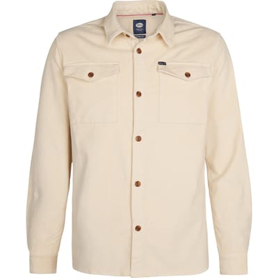 Petrol Industries - Heren Corduroy Overhemd Menomonie - Geel - Maat L