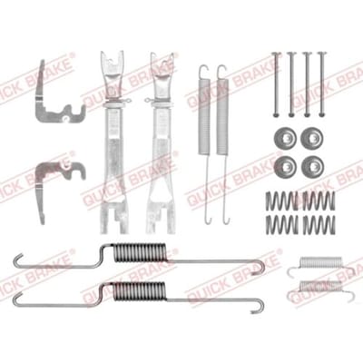 Toebehorenset, remschoenen QUICK BRAKE 105-0026X-02S