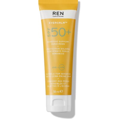 Ren Clean Skincare Evercalm Sensitive Support Sunscreen Spf50+