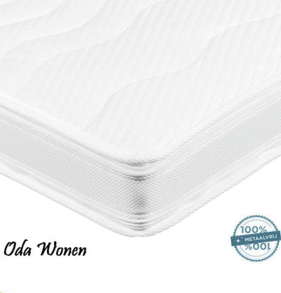 140X190X12 Topmatras-Topper - 3D-Hybride -Topdek Exclusieve Hoes - Anti Allergisch
