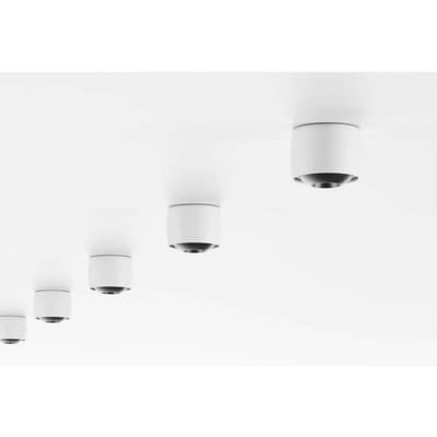 LOOM DESIGN LED plafondlamp Air, wit, aluminium, Ø 10 cm