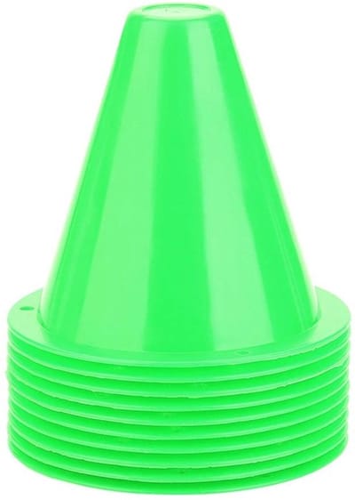Dailygoody - Voetbal Marker Set - 10 Stuks Training Markers - In 5