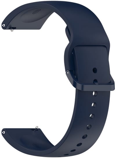 Siliconen bandje - geschikt voor Garmin Venu 2 / Venu 3 / Vivoactive 4 / Forerunner 255 / 265 - donkerblauw