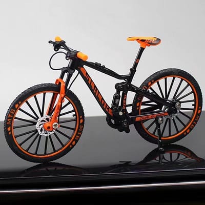 Mini Vélo en Alliage Modèle Moulé sous Pression Doigt Montagne Miniature Vélo Métallique Jouet de Course Collection Simulation Jouets Pour Garçons