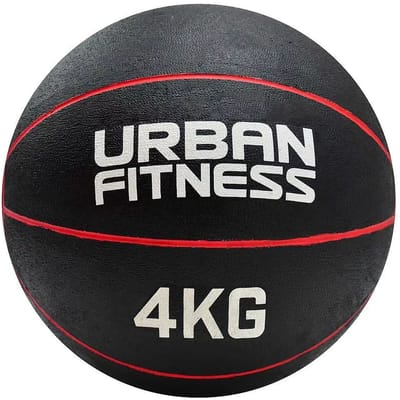 Urban Fitness Medicijnbal Rood - 4kg