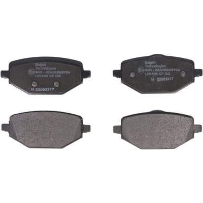 Remblokset DELPHI LP3708, achter