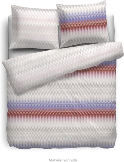 HnL Living Mulberry - Dekbedovertrek - Velvet Touch - Litsjumeaux extra breed - 260 x 200/220 - Multi