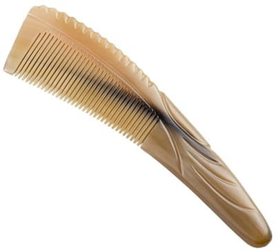 Dailygoody - Hoorns Haarverzorging Kam - Ontwarrende Kam - Chic en Praktisch - 22 x 5 x 1 cm - Geschikt voor Vrouwen en Mannen - Hoofdhuidstimulator