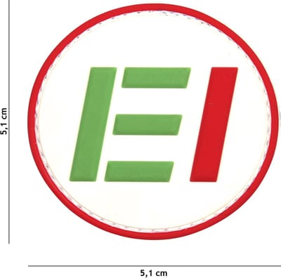 101 Inc Embleem 3D Pvc Esercito Ei Wit  12074