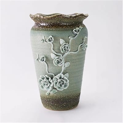 Pot Voor Kamerplanten Creatieve vaasdecoratie Creatieve bloempot met reliëf Grote bloempot for binnen en buiten Tuinplantcontainer Decoratieve Plantenpotten