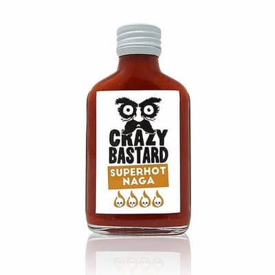 Crazy Bastard Sauce – Superhot Naga Hot Sauce – 100ml