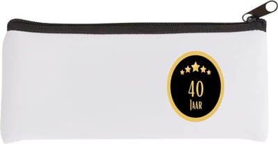 Akyol - 40 jaar Etui - Hoera 40 jaar - iemand die 40 jaar is geworden of 40 jaar lang een relatie hebben of getrouwd zijn - verjaardagscadeau - verjaardag - cadeau - kado - geschenk - gift - relatie - trouwdag - jubileum - 20 bij 9 cm