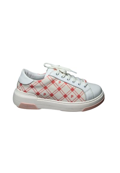 sa15054G9evte10B Pollini Wit leer voor vrouwen
